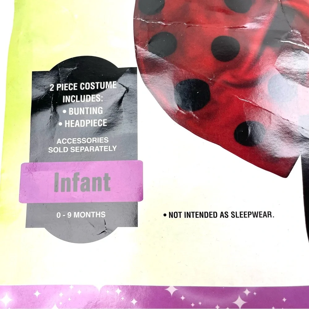 Rubie's Baby Ladybug Halloween Costume Newborn 0-9 Months